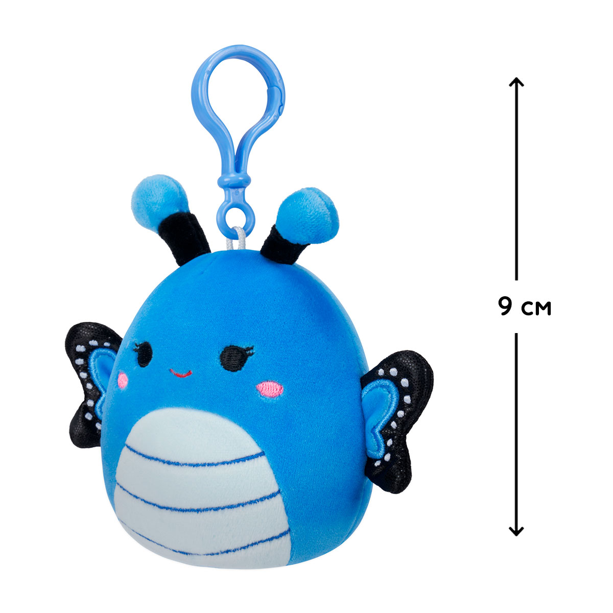 М'яка іграшка на кліпсі Squishmallows – Метелик Вейверлі (Waverly) – 9 см — превʼю 2