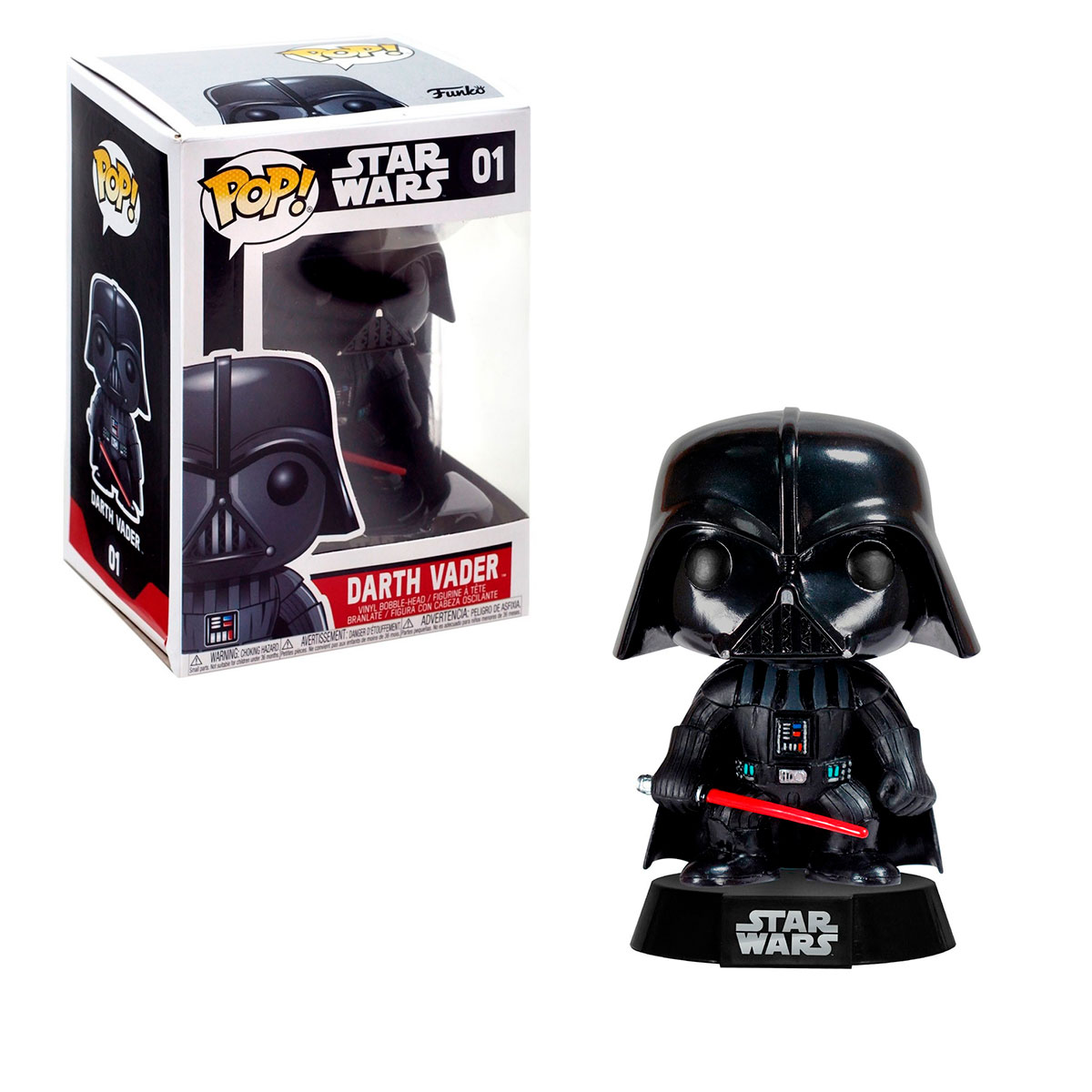 Колекційна фігурка Star Wars Darth Vader Funko Pop Зоряні Війни Дарт Вейдер Чорний — превʼю 2