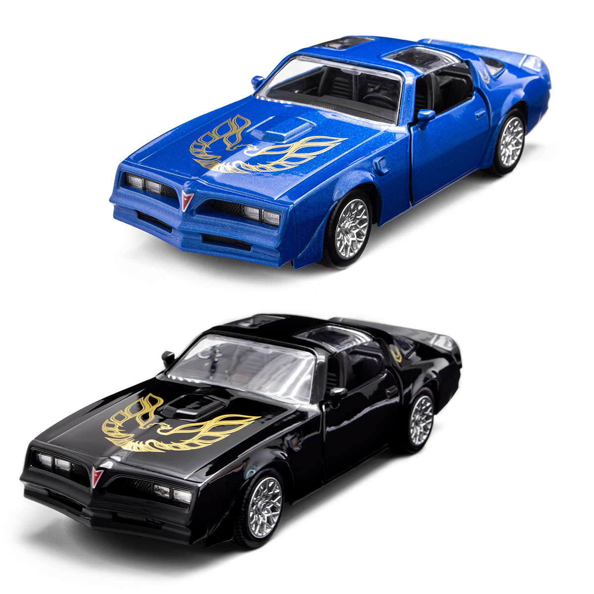 Автомодель TechnoDrive Pontiac Firebird 1978 металева 1:40 — превʼю 1