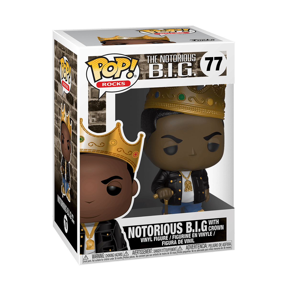 Колекційна фігурка Funko POP Rocks - The Notorious B.I.G. ігрова музична — превʼю 1