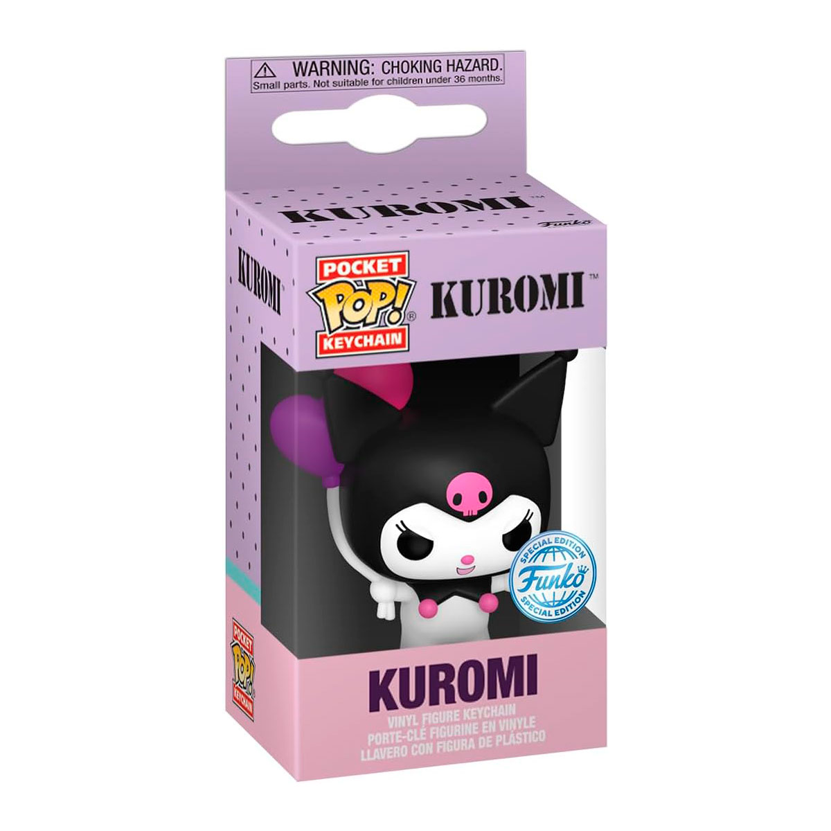 Колекційна фігурка на кліпсі Hello Kitty-Kuromi Funko POP дитяча аніме — превʼю 1