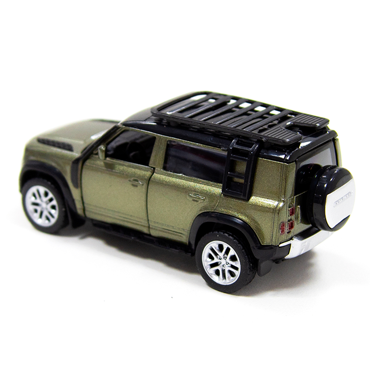 Автомодель Land Rover Defender 110 Techno Drive металева Зелена — превʼю 6