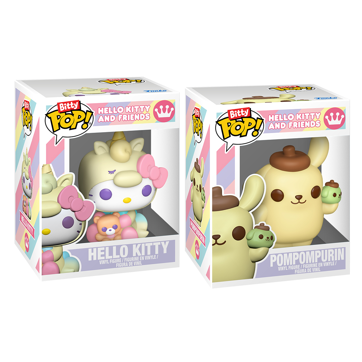 Фігурки Funko Bitty Pop — Хелоу Кітті та Помпомпурін (Hello Kitty & Pompompurin) — 2,3 см — превʼю 2