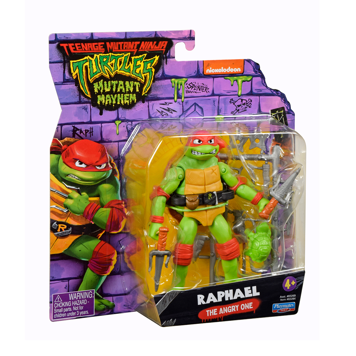 Ігрова фігурка TMNT Movie III Рафаель 12 см з аксесуарами — превʼю 6