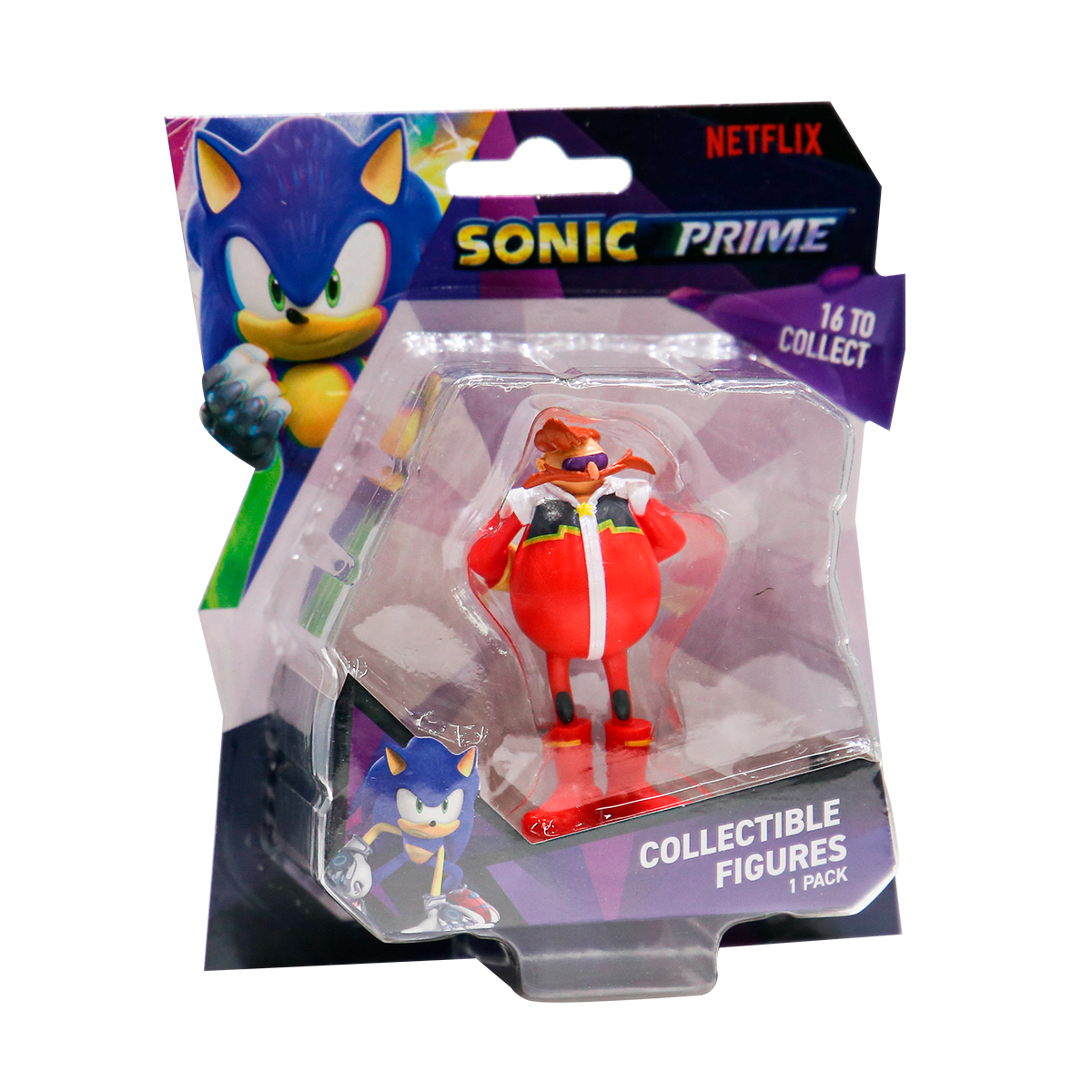 Ігрова фігурка Sonic Prime Доктор Еґман 6,5 см — превʼю 1
