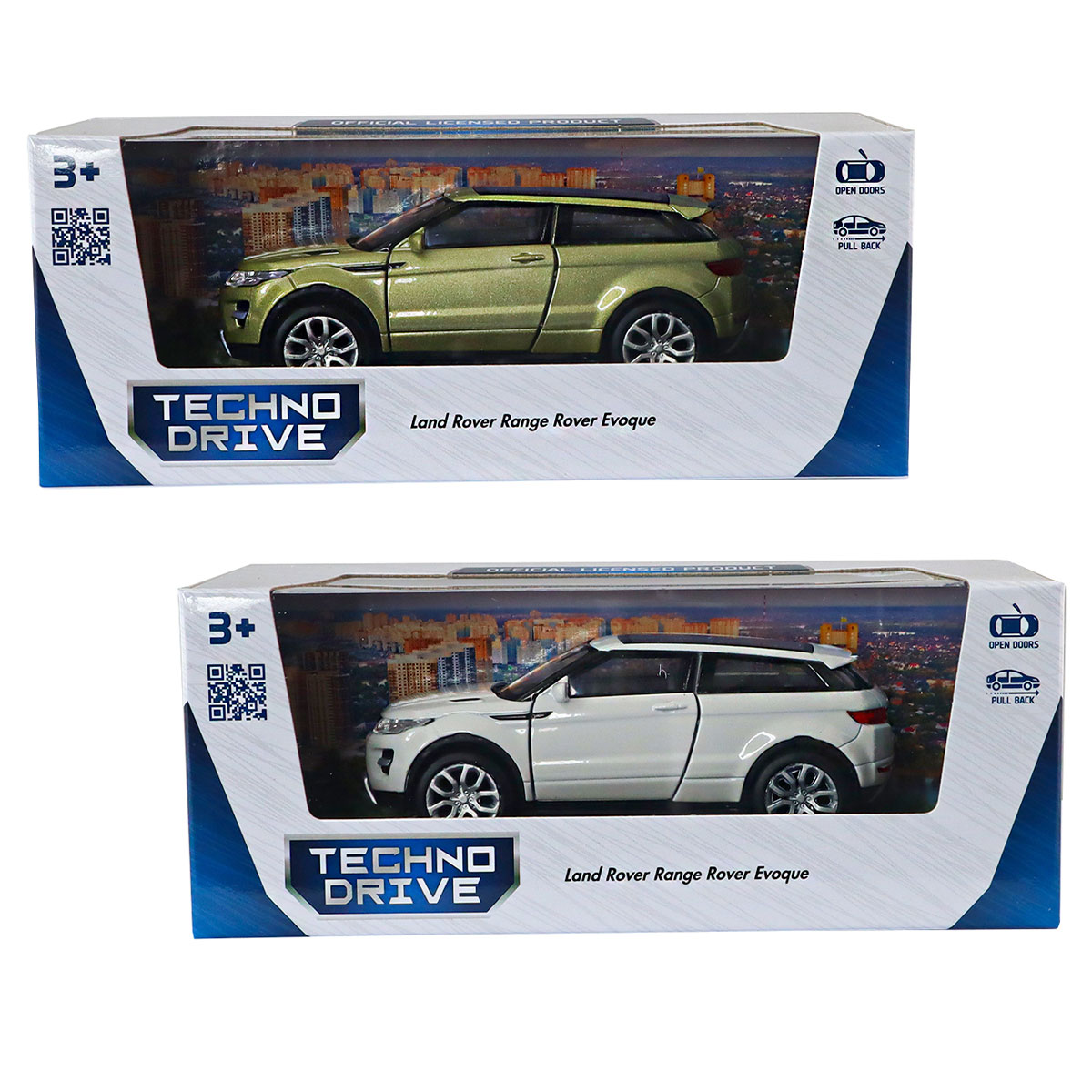 Автомодель Land Rover Range Rover Evoque TechnoDrive 1:43 металева — превʼю 5