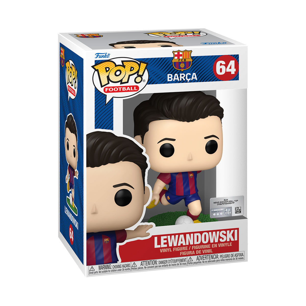 Колекційна фігурка Funko POP Football - Robert Lewandowski Футбольна серія