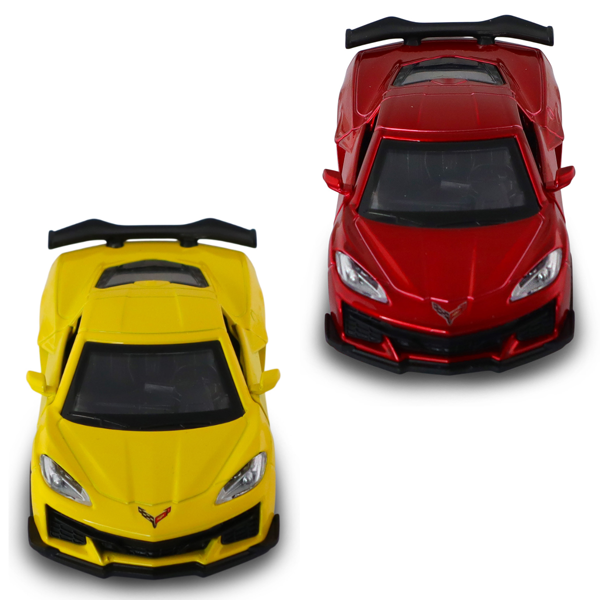 Автомодель Chevrolet Corvette C8 Z06 2024 Techno Drive 1:40 металева — превʼю 14