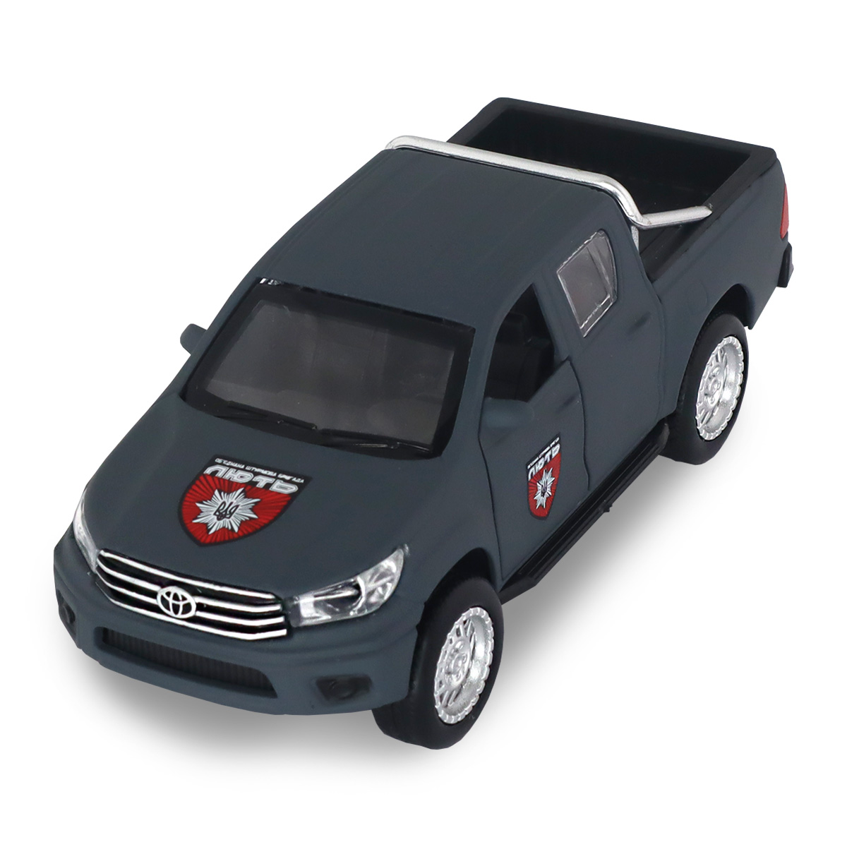 Колекційна автомодель Toyota Hilux ОШБр Лють TechnoDrive 1:40