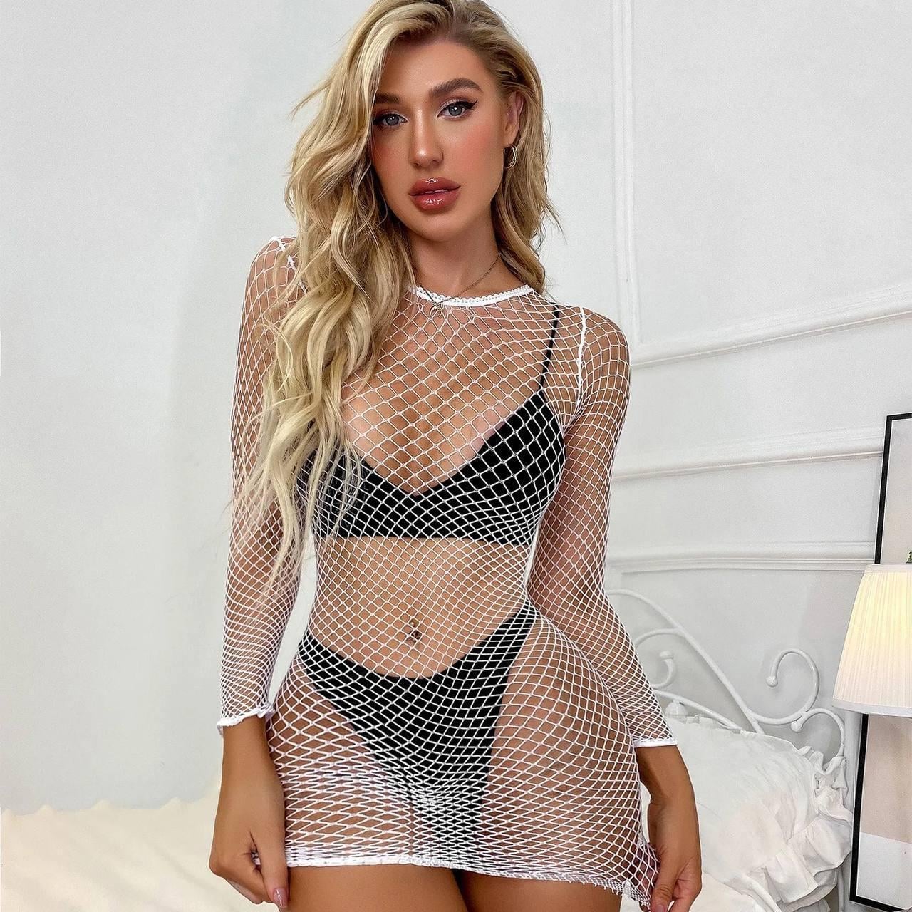 Міні-сукня відкрита та спокуслива S/M/L Білий