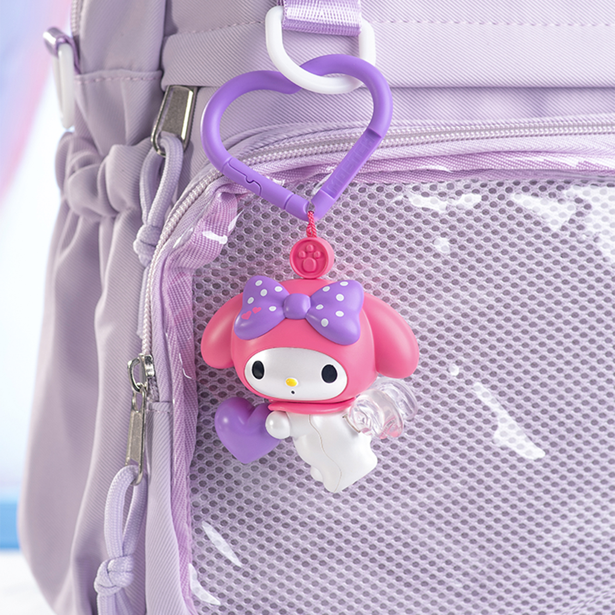 Механічна іграшка Sanrio Pop Top – Kuromi & My Melody – 8 см — превʼю 5