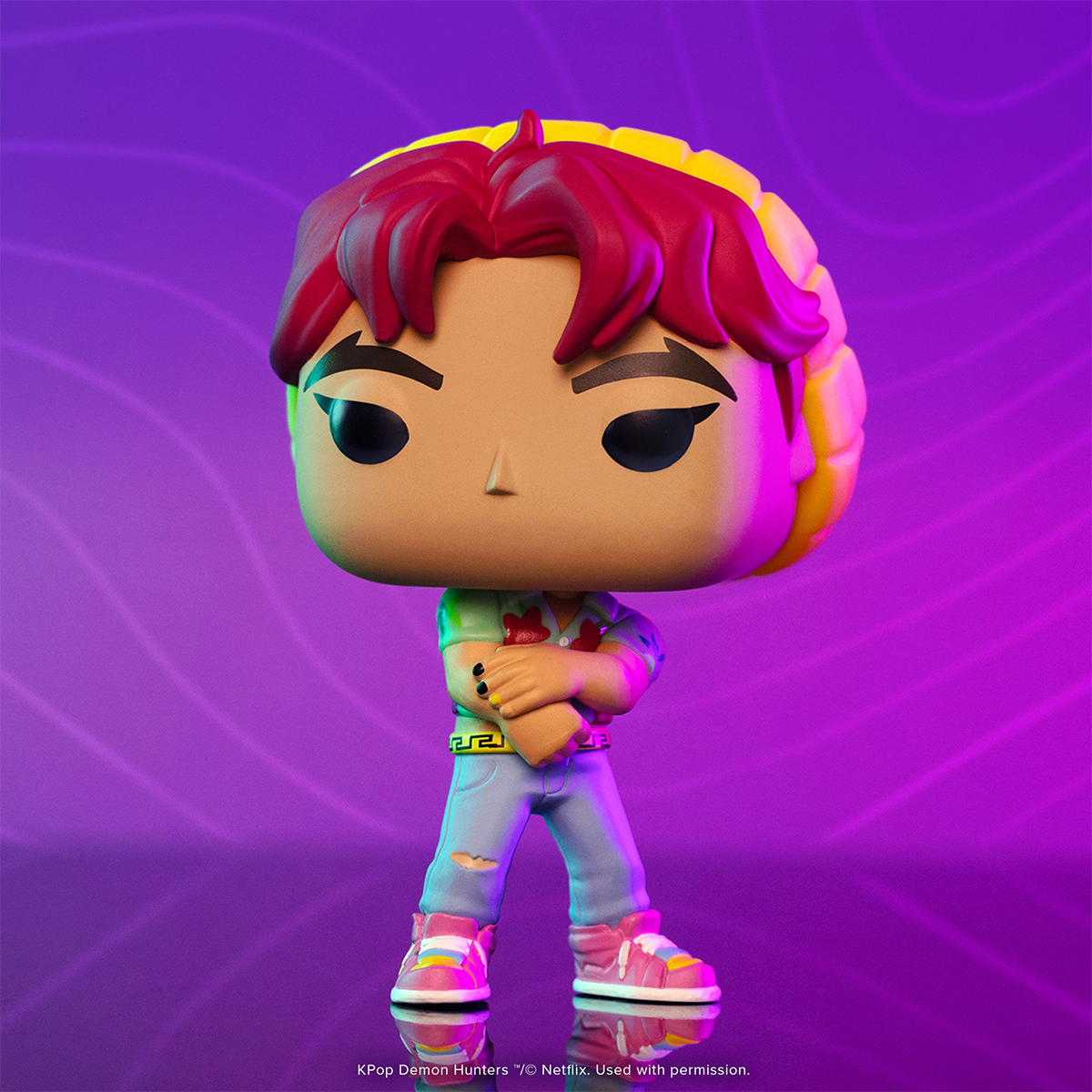 Колекційна ігрова фігурка Funko POP K-Pop Demon Hunters - Abby Еббі Різнокольорова — превʼю 3
