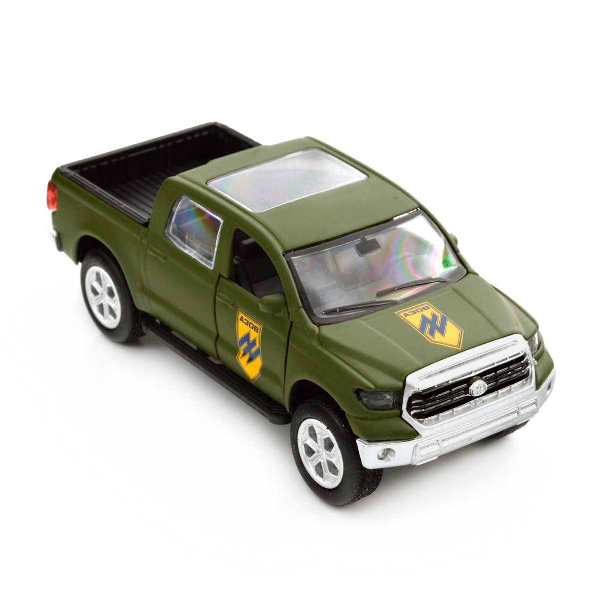 Автомодель Toyota Tundra Азов серії Шеврони Героїв 1:40 металева — превʼю 14