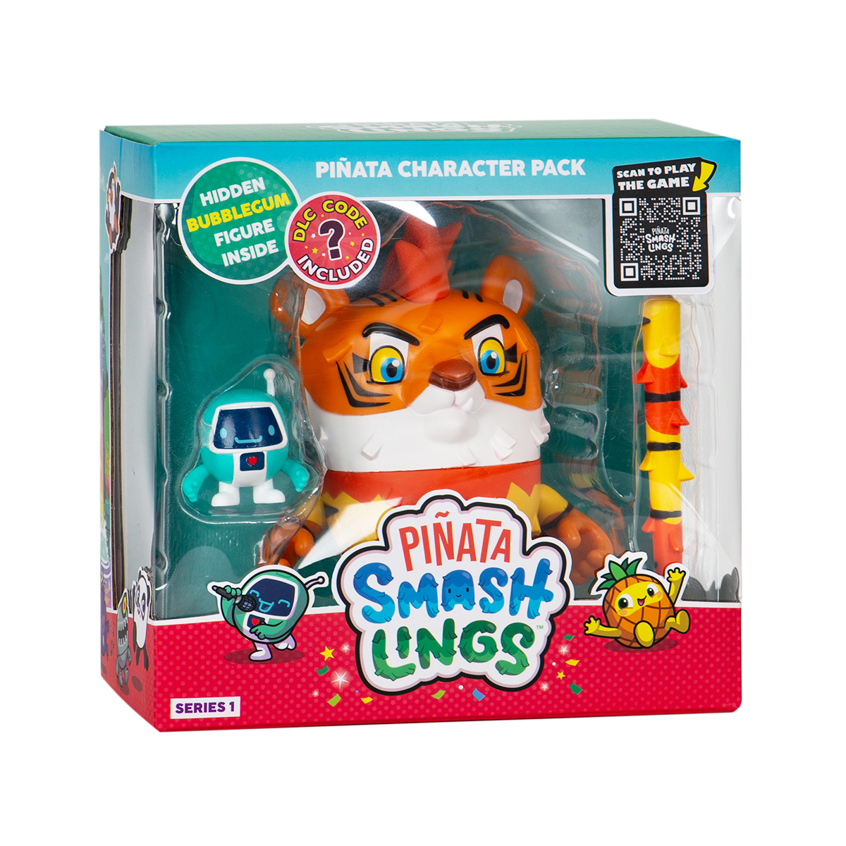 Ігровий набір фігурка Тигр Моу з аксесуарами Toikido Piñata Smashlings 11.5 см