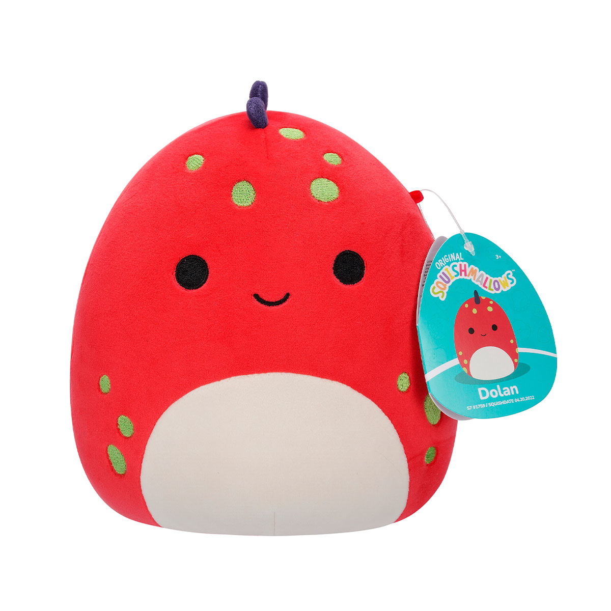 М'яка іграшка Squishmallows – Діно Долан (Dino Dolan) – 19 cm — превʼю 7