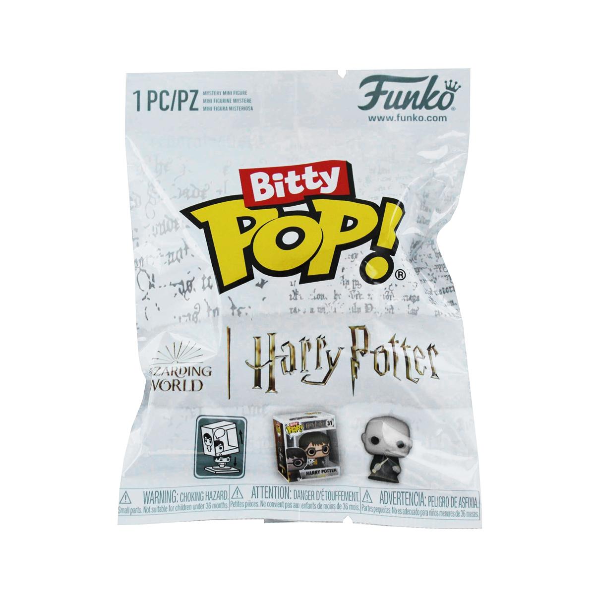 Фігурка Funko Bitty Pop — Гаррі Поттер (Harry Potter) — 2,5 см в асортименті — превʼю 1