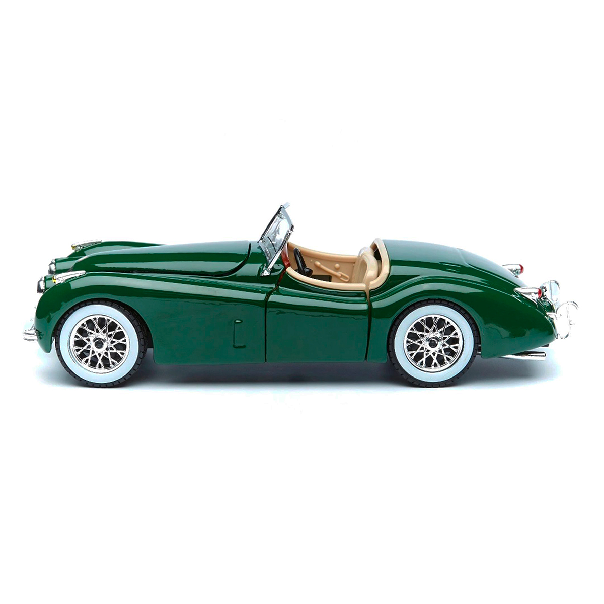 Колекційна автомодель Jaguar XK 120 1951 Bburago 1:24 металева — превʼю 4
