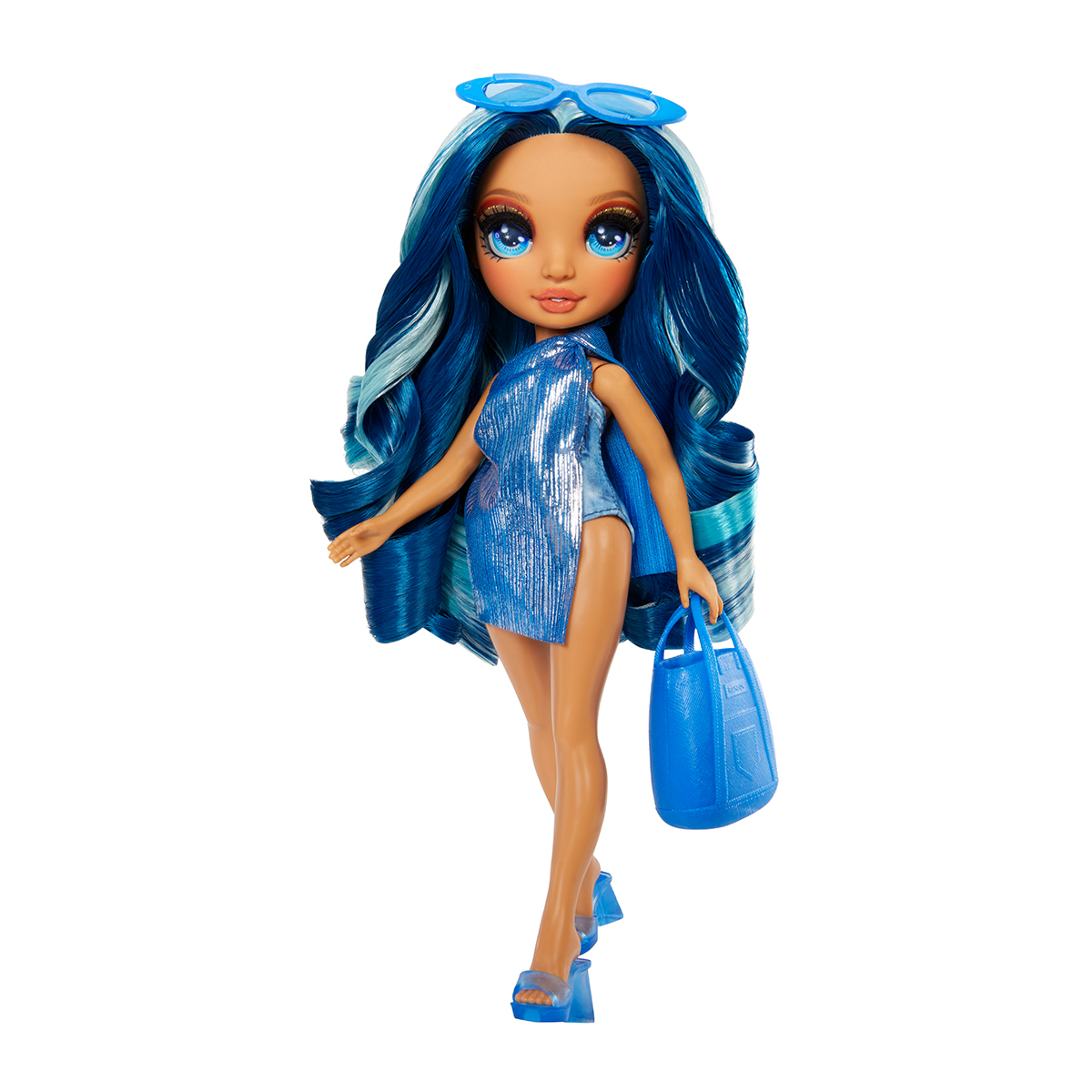 Лялька Rainbow High Swim & Style Скайлер з аксесуарами — превʼю 3