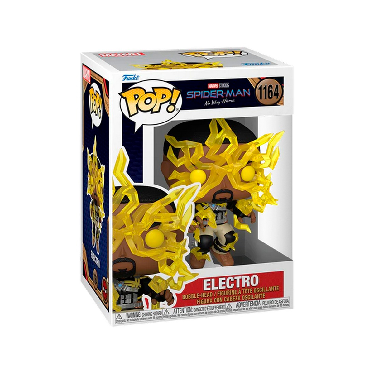 Колекційна ігрова фігурка Spider-Man No Way Home - Electro Funko POP — превʼю 1