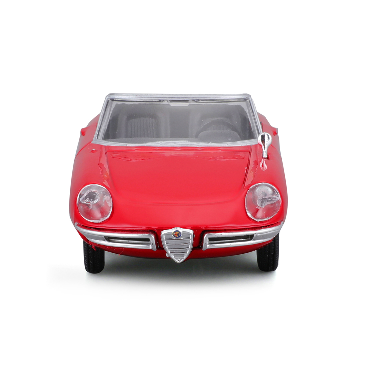 Автомодель Bburago Alfa Romeo Spider 1966 червона 1:32 — превʼю 2