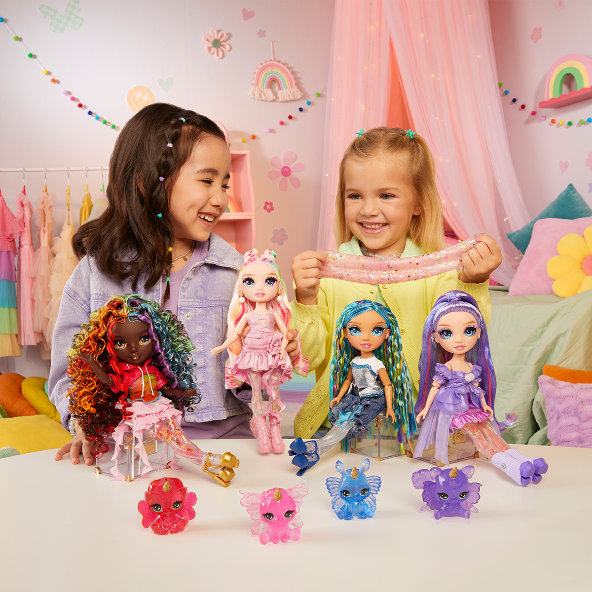 Ігровий набір лялька Rainbow High серії Rainbow Shimmers Віолетта Фіолетова — превʼю 2
