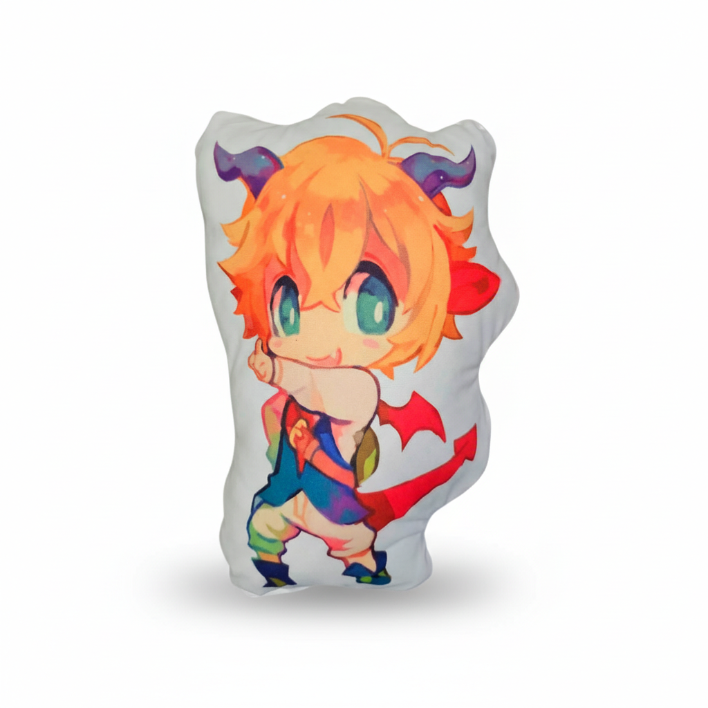 Фігурна подушка Меліодас Meliodas Сім смертних гріхів The Seven Deadly Sins 30x40 см — превʼю 1