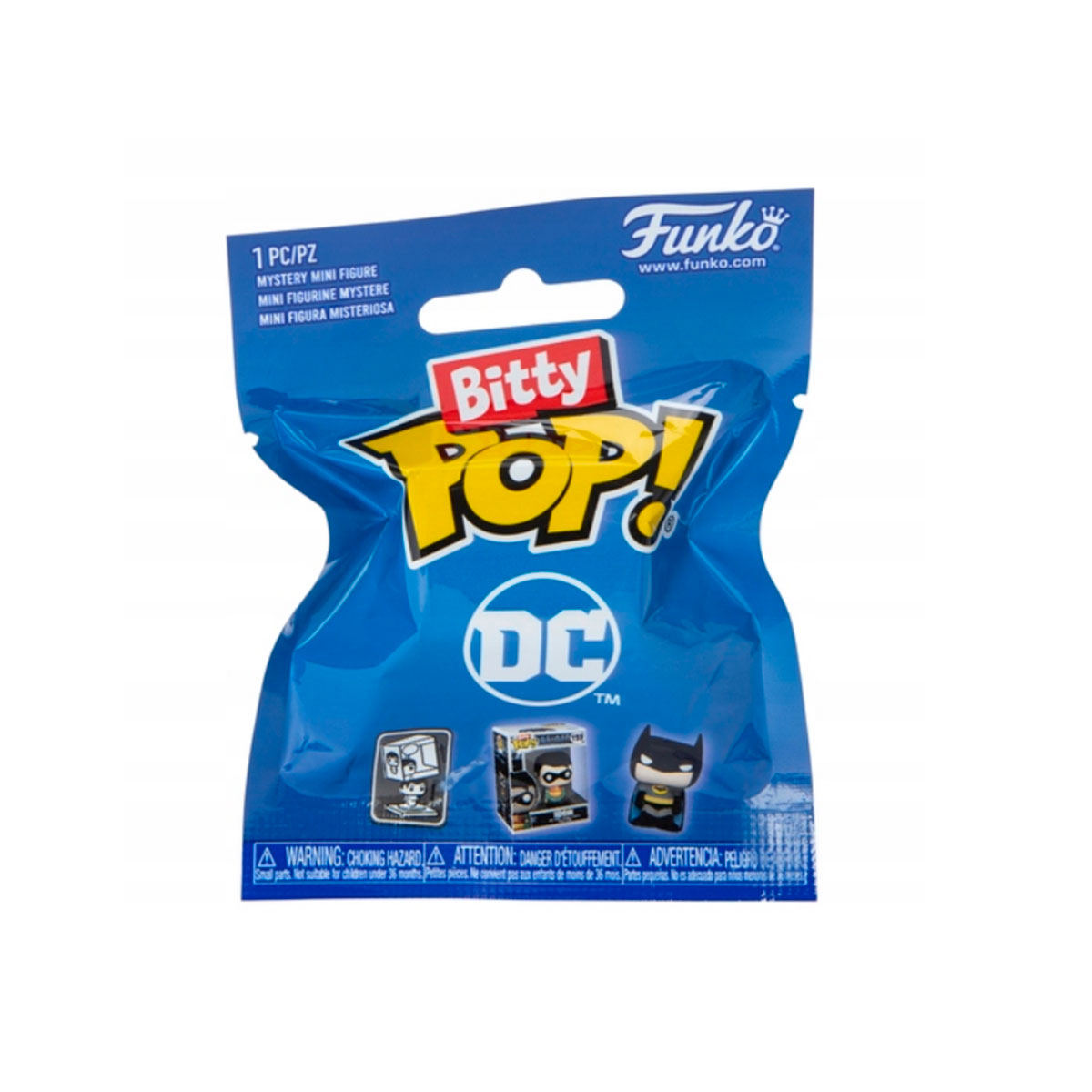 Фігурка Funko Bitty Pop — DC Comics — 2,5 см в асортименті — превʼю 1