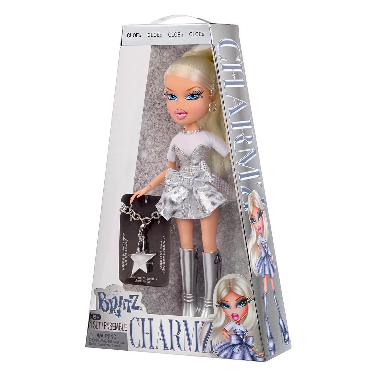 Ігровий набір з лялькою Charmz Хлоя Bratz 25-річчя 25 см Світло-бежевий — превʼю 9