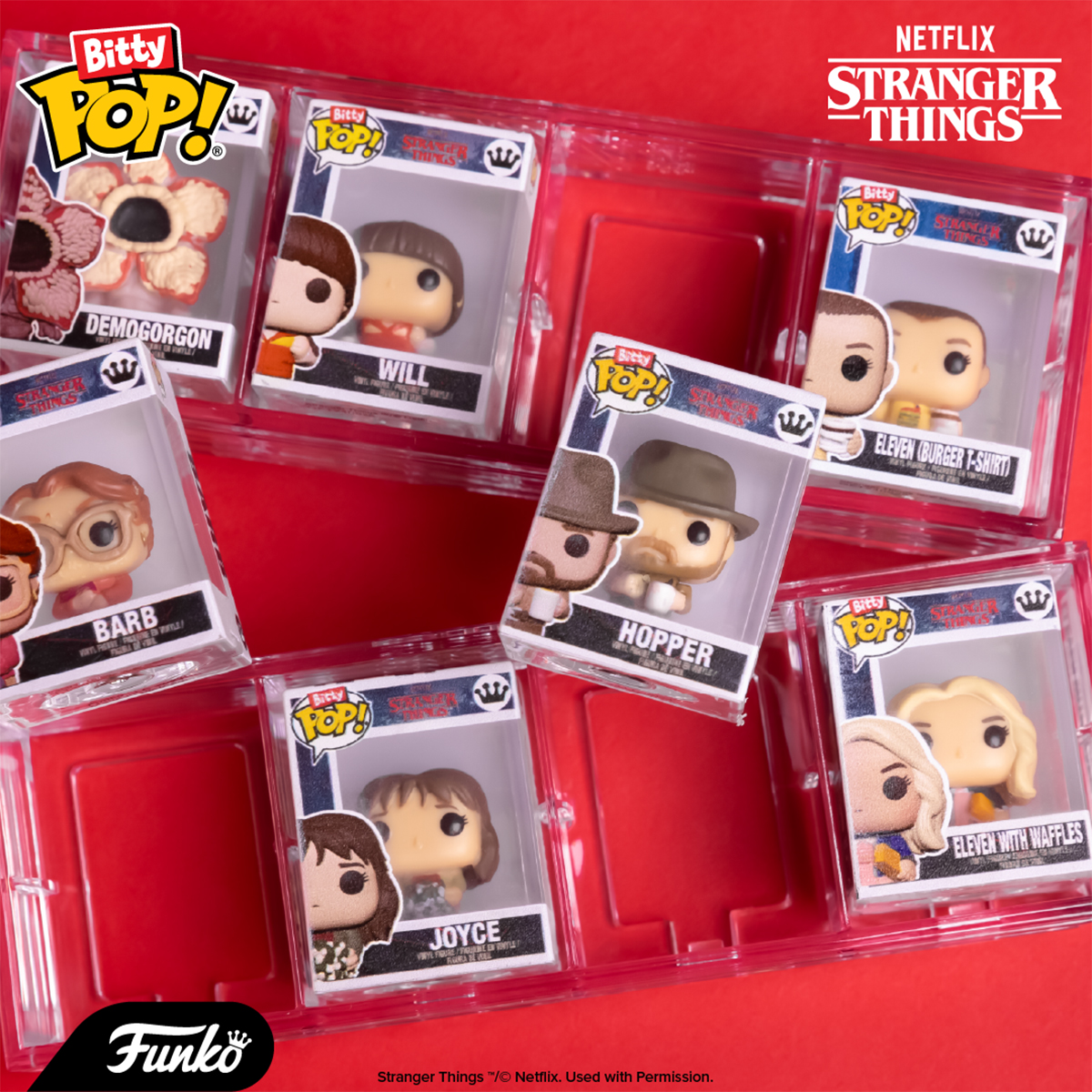 Фігурка Funko Bitty Pop — Гоппер (Hopper) — 2,5 см в асортименті — превʼю 3