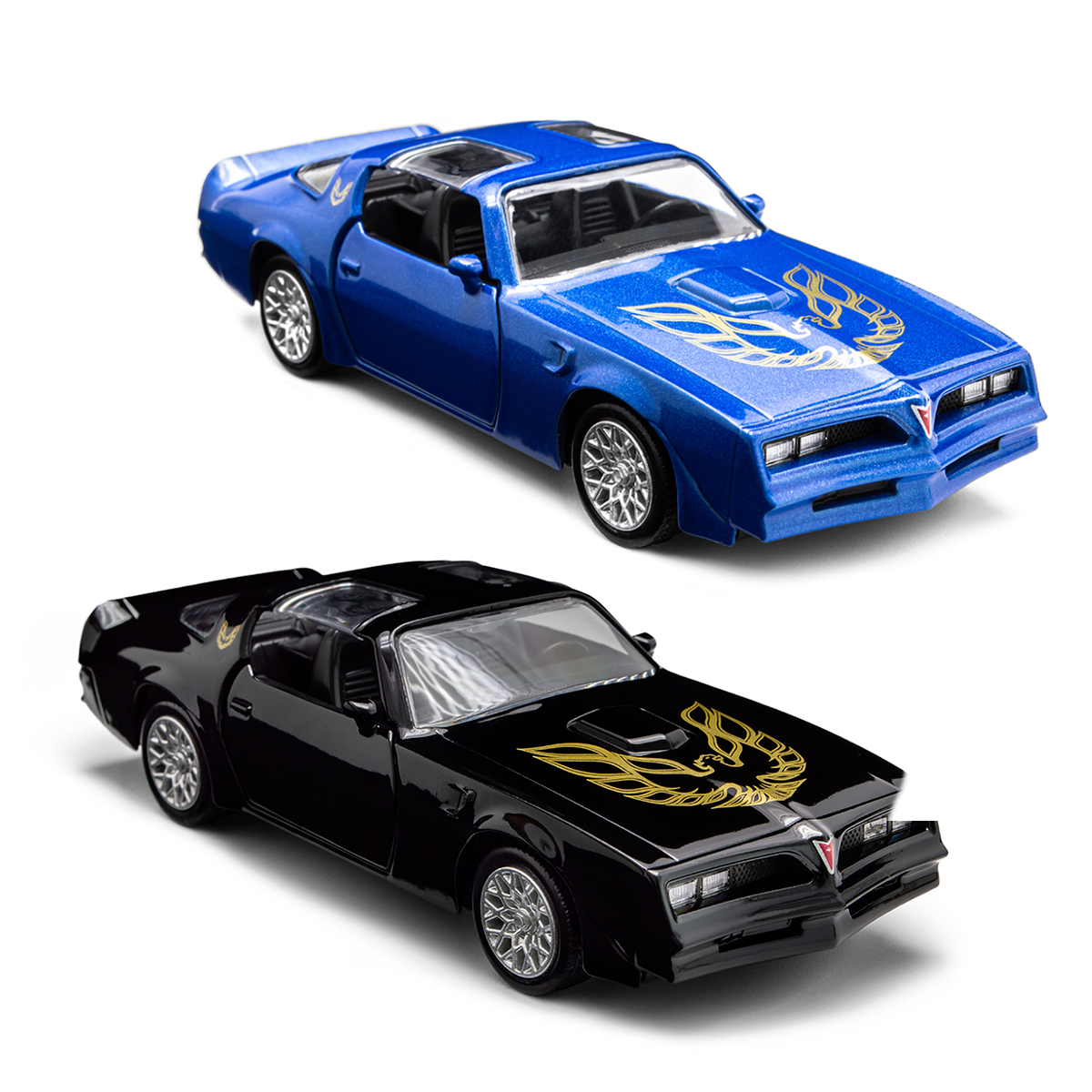 Автомодель TechnoDrive Pontiac Firebird 1978 металева 1:40 — превʼю 13