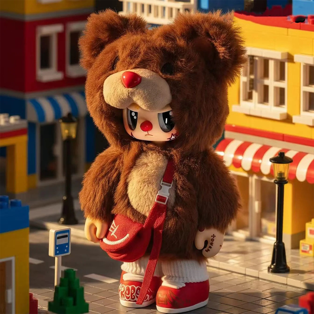 Колекційна іграшка POP TOP Rebel Bear Кул бой Cool Boy 20 см — превʼю 5
