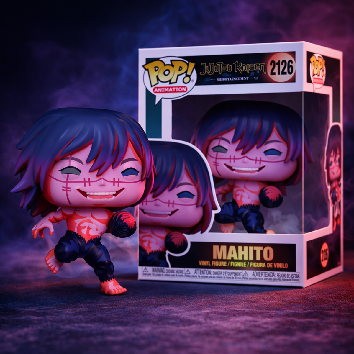 Колекційна ігрова фігурка Funko POP Jujutsu Kaisen Mahito - Махіто Аніме — превʼю 3