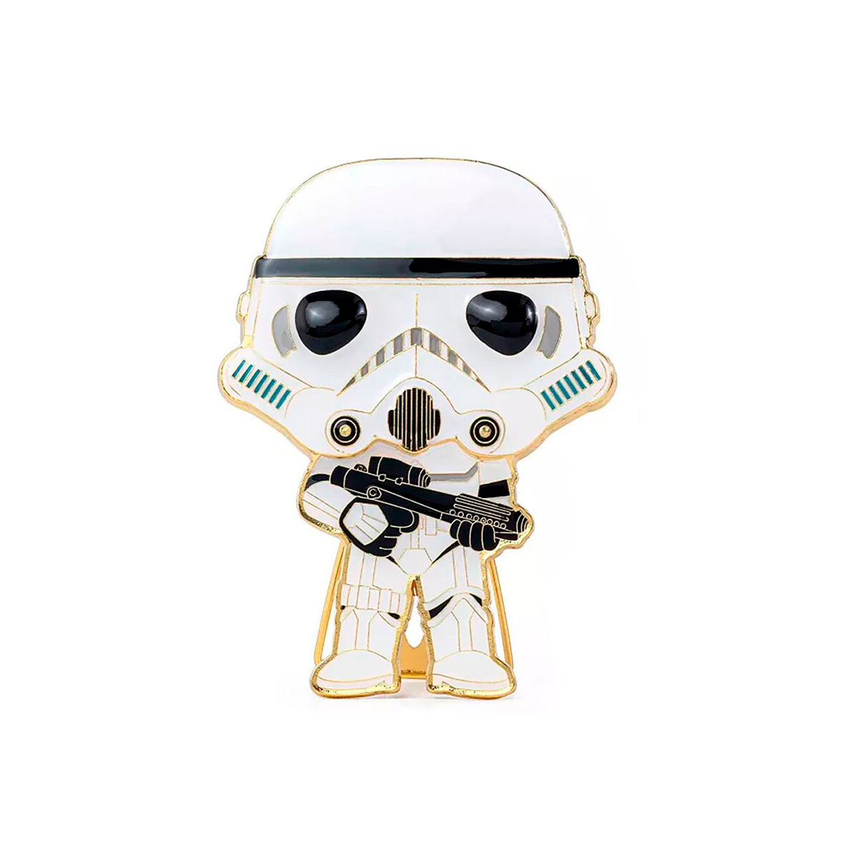 Колекційний пін Star Wars Stormtrooper - Funko Pop серія Зоряні війни Білий — превʼю 2