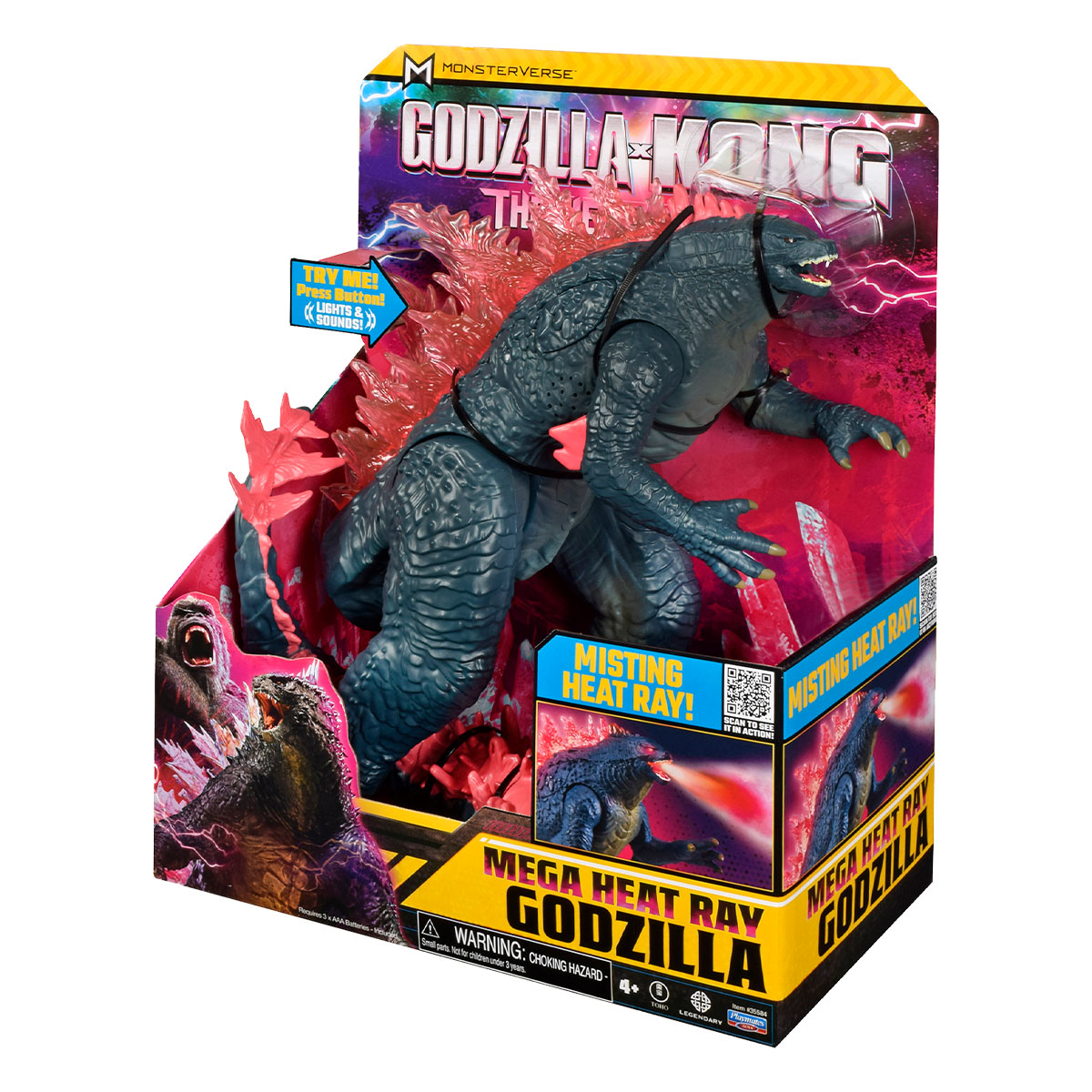 Фігурка Godzilla x Kong МегаҐодзілла делюкс 33 см зі світлом та звуком — превʼю 7