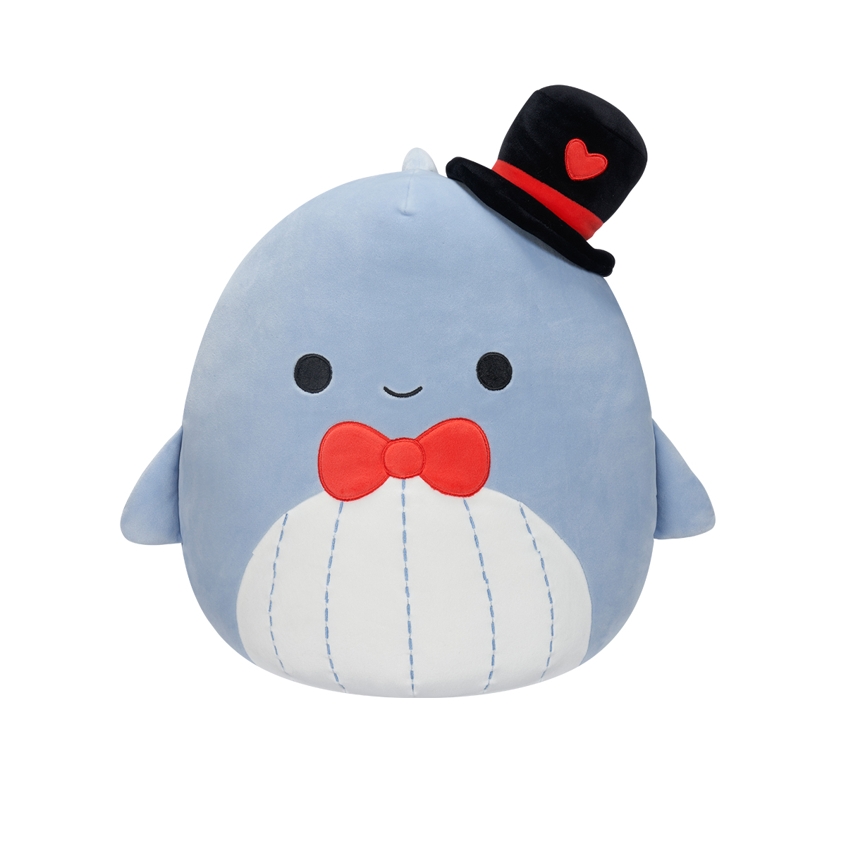 М'яка іграшка Squishmallows — Синій кит Самір (Samir The Blue Whale) — 13 см