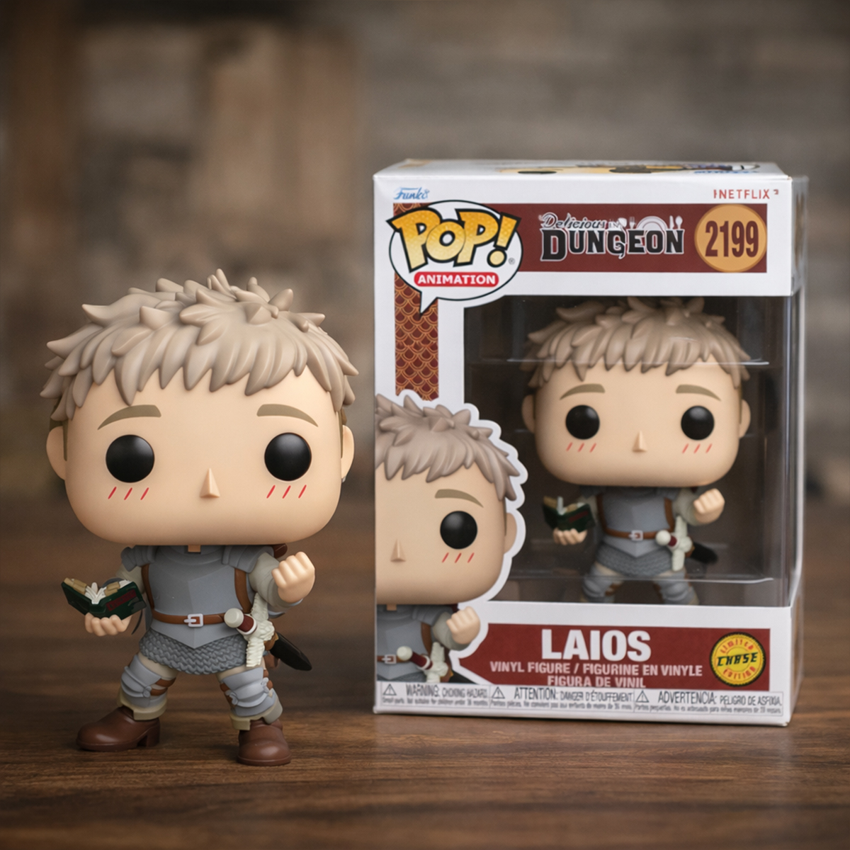 Ігрова фігурка Funko POP! серії Підземелля смакоти - Лайос Торден (W/CH) — превʼю 4