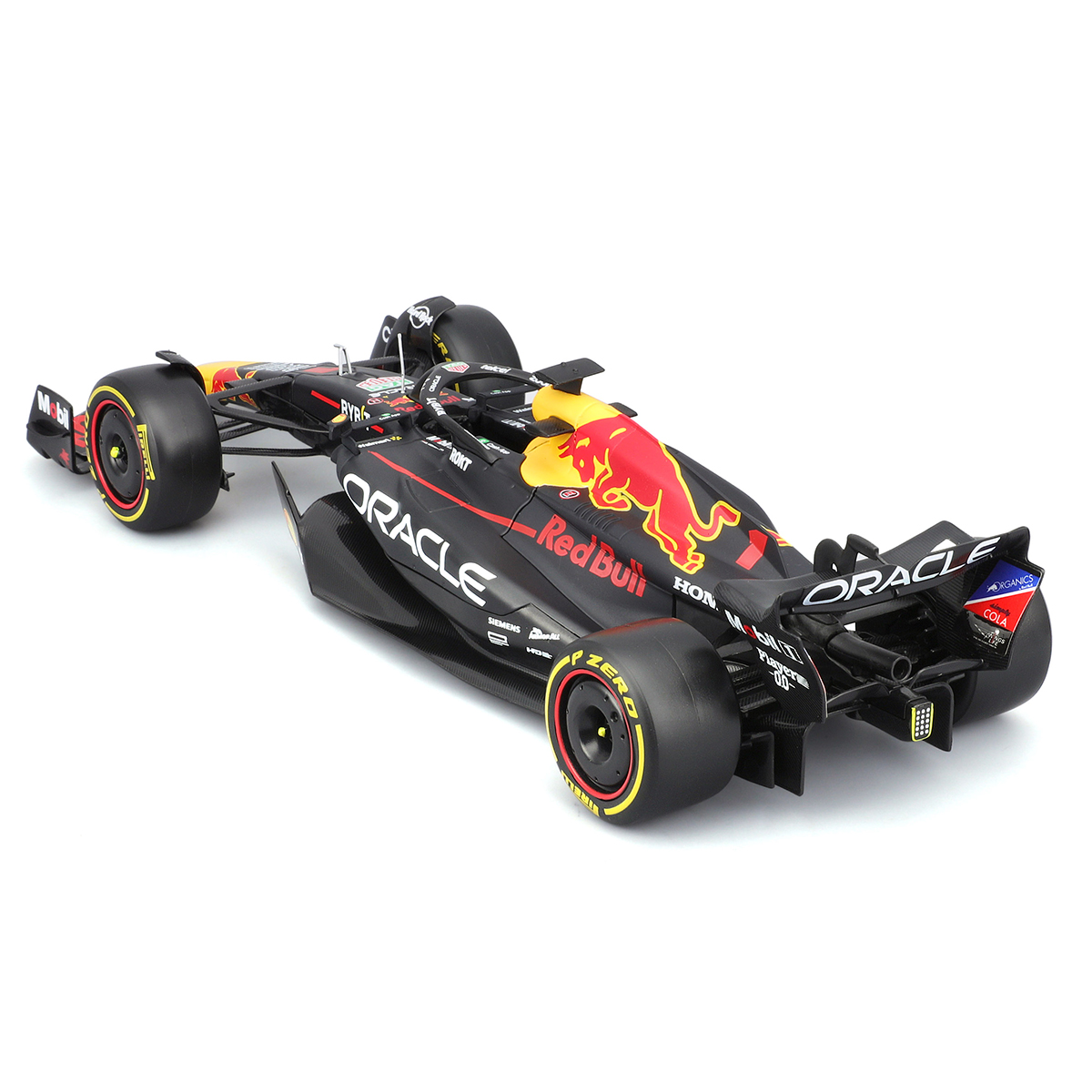 Автомодель Bburago Red Bull Racing RB19 з фігуркою 1:24 Чорна — превʼю 8