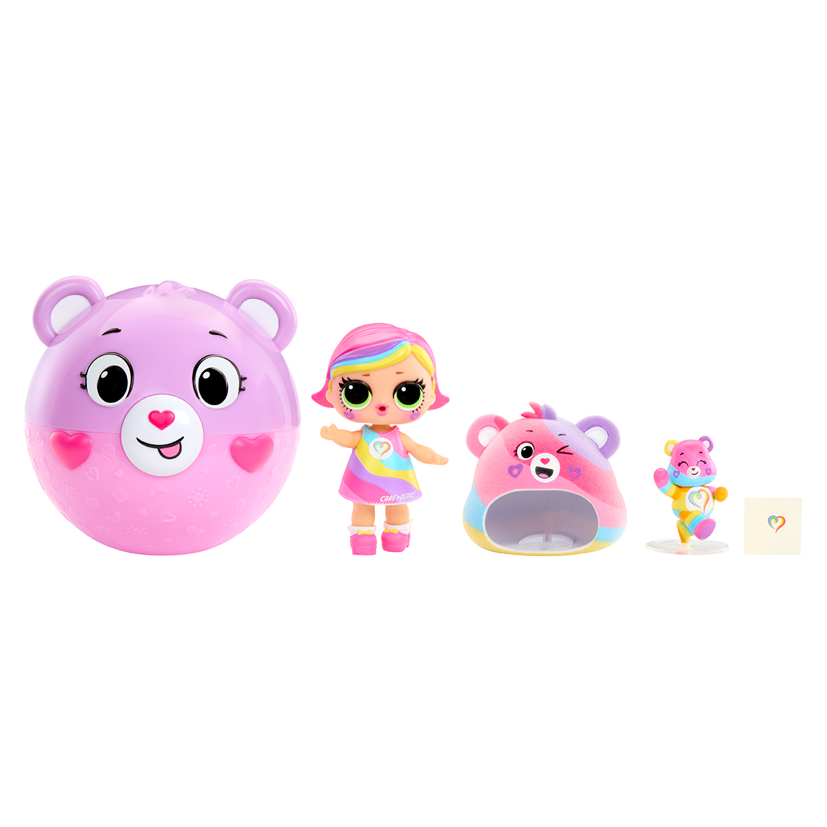 Лялька LOL Surprise Loves Care Bears з сюрпризами 7 в 1 — превʼю 3
