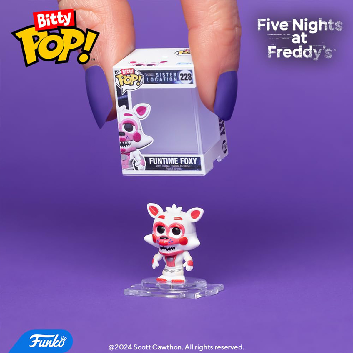 Фігурка Funko Bitty Pop — П'ять ночей у Фредді (Five Nights at Freddy's) — 2,3 см в асортименті — превʼю 3