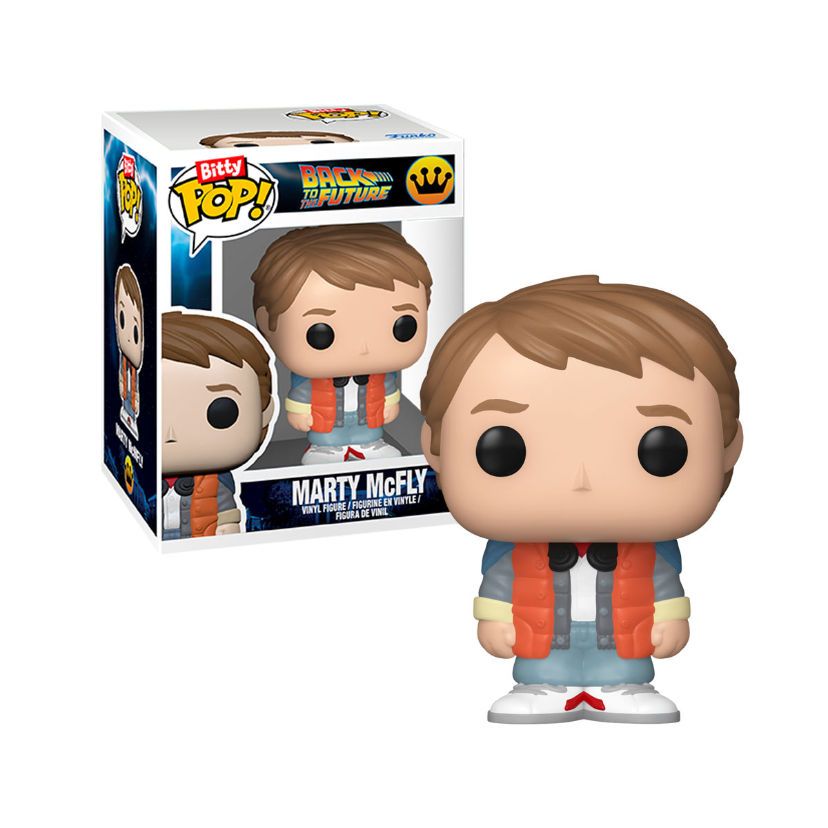 Набір фігурок Funko Bitty Pop! Ride Марті та машина часу 2,54 см — превʼю 3