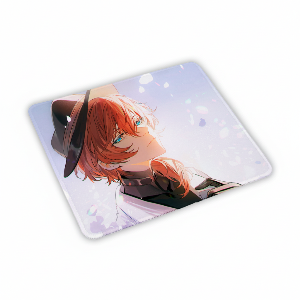 Килимок для миші Бродячі пси літературні генії Bungou Stray Dogs Чуя Накахара 26*21 см 9731536-03-215