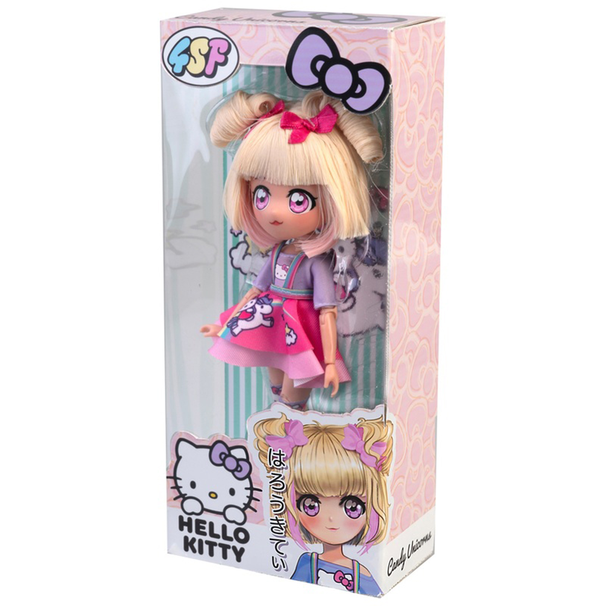Лялька 4SF Manga Dolls Hello Kitty Цукерочка-єдиноріг 19,5 см — превʼю 9