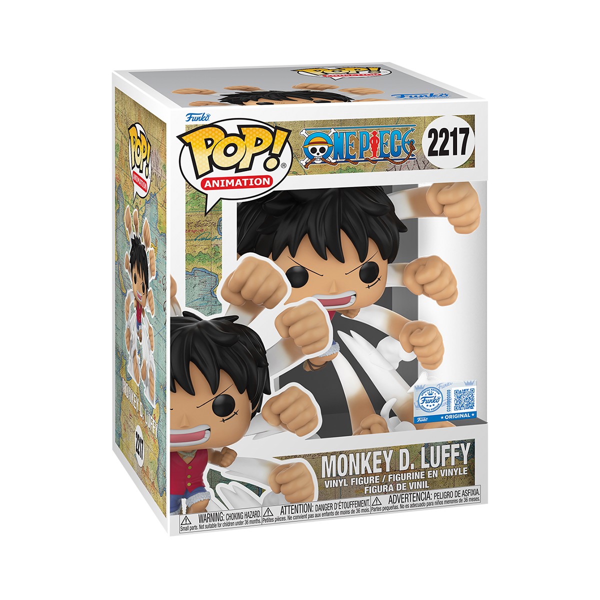 Фігурка Монкі Д Луфі (Monkey D Luffy) — Funko Pop — One Piece