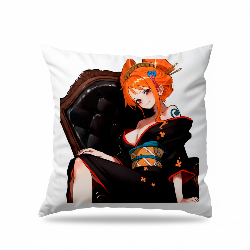 Подушка Намі Nami Ван Піс One Piece 35x35 см