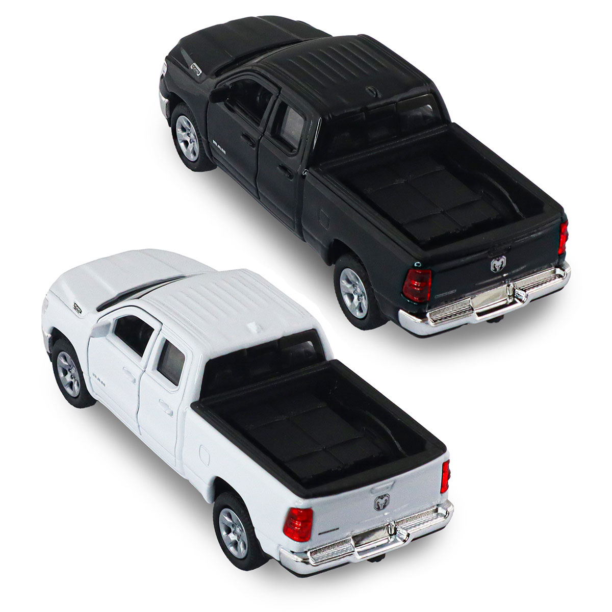 Автомодель RAM 1500 2019 Techno Drive металева 1:43 Біла — превʼю 9