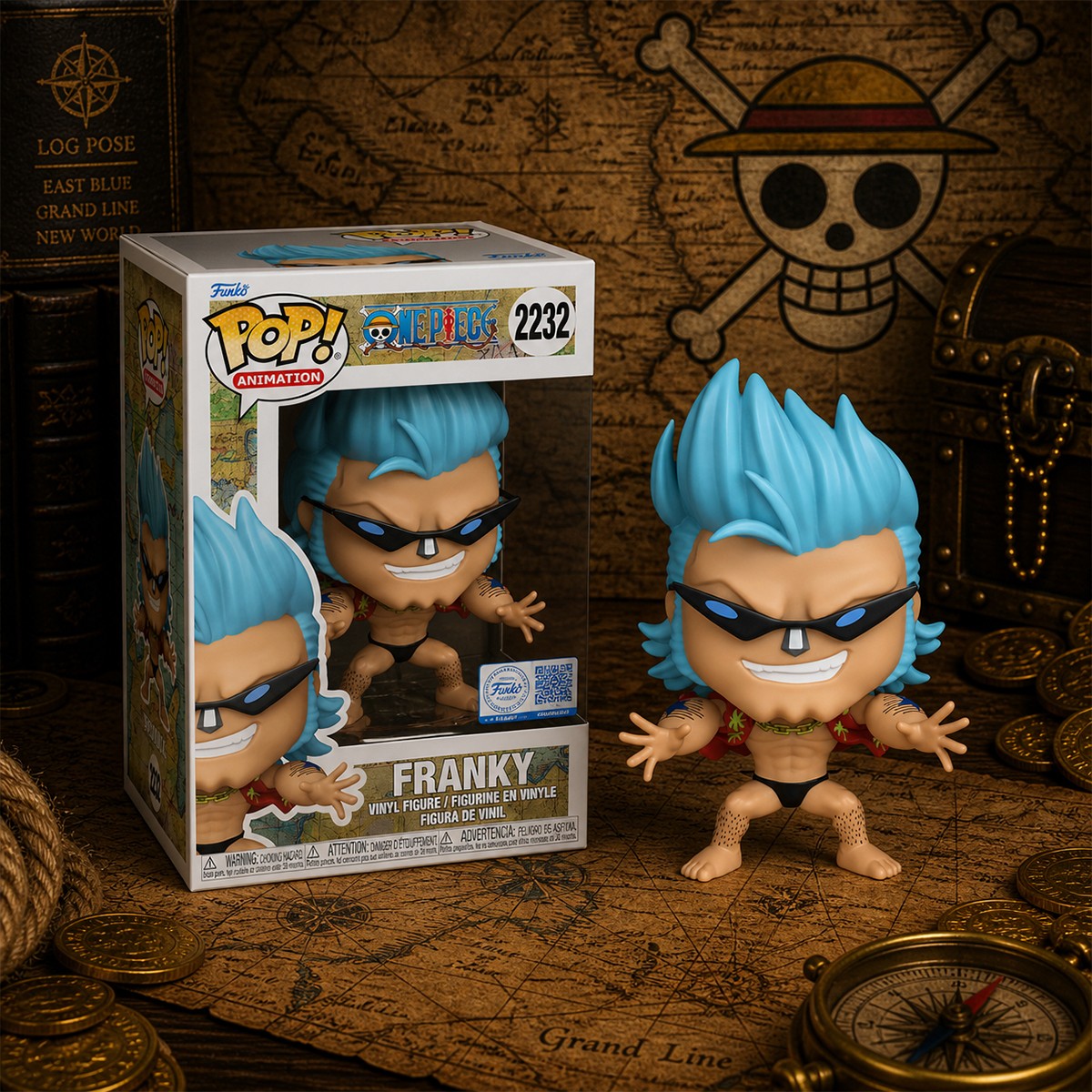 Фігурка Френкі (Frankie) — Funko Pop — One Piece — превʼю 3