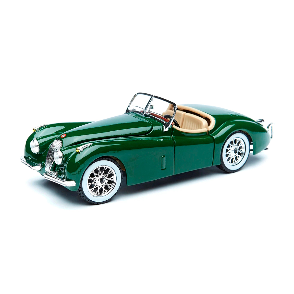 Колекційна автомодель Jaguar XK 120 1951 Bburago 1:24 металева — превʼю 3