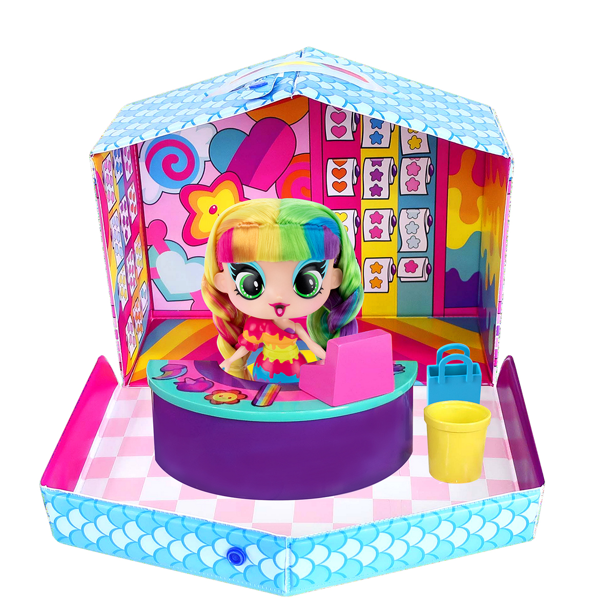 Ігровий набір з лялькою Дизайнерський магазин наліпок MGA Entertainment Decora — превʼю 4