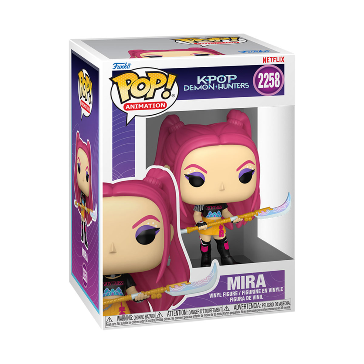 Колекційна ігрова фігурка Funko POP K-Pop Demon Hunters - Mira Різнокольорова