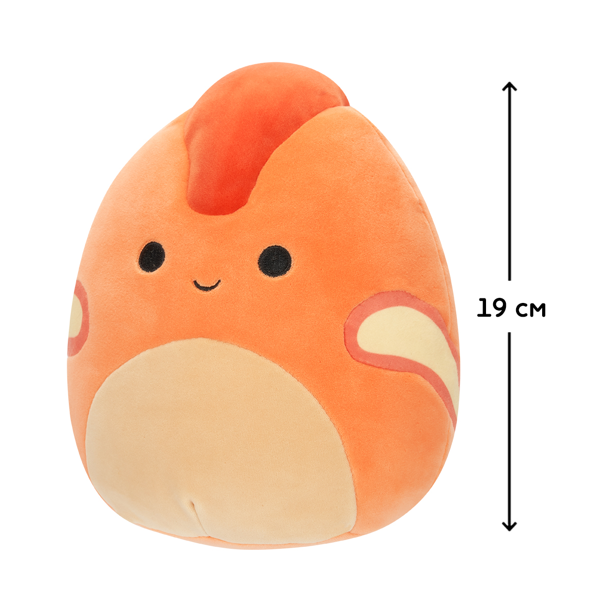 М'яка іграшка Squishmallows — Паразауролоф Нішель (Nishel the Parasaurolophus) — 19 см — превʼю 2